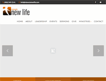 Tablet Screenshot of missoulanewlife.com
